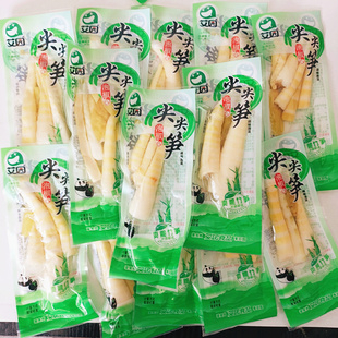 艾园泡椒尖尖笋爽脆竹笋山椒泡脆笋酸辣办公室休闲零食独立小包装