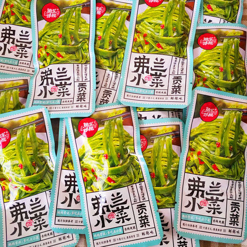 湖南特产鱼乐味视脆爽贡菜