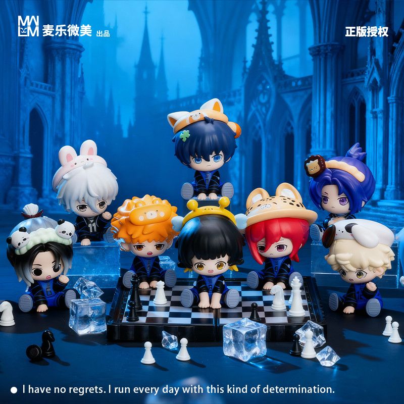 正版现货 蓝色监狱 蓝色禁区 萌玩动漫手办盲盒萌粒潮玩Q版公仔