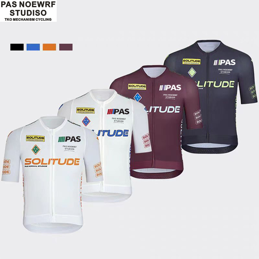 PAS 高端透气速干夏季骑行服公路车自行车轻薄高弹短袖上衣男女