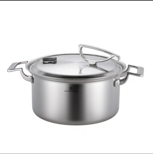 有惊喜加厚18/10不锈钢汤锅家用炖锅百灵鸟微压焖煮锅