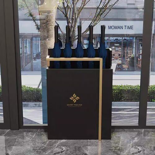 学校挂伞神器置物架学生超市银行售楼处酒店大堂餐厅简约雨桶收纳