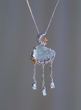 链子项链锁骨链流星兔