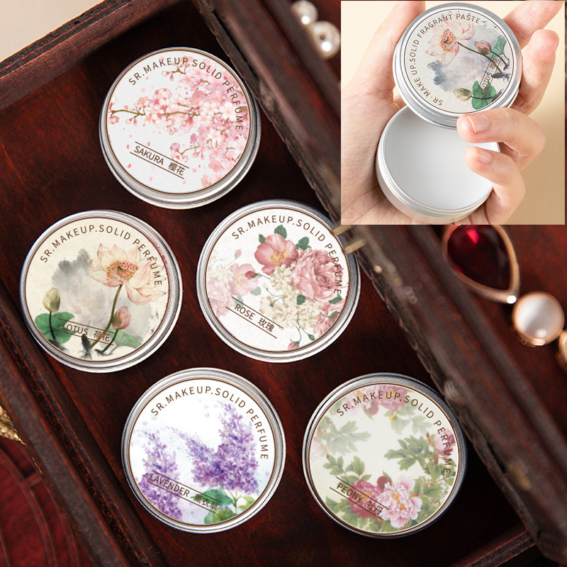 固体香膏持久留香便携除异味香水