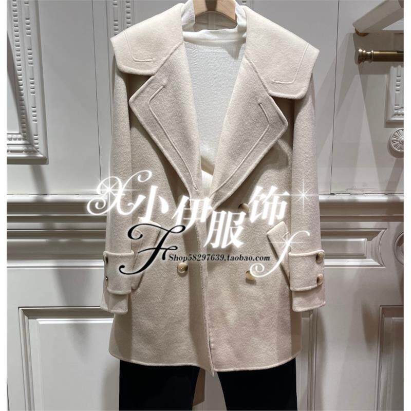 现货 曼娅奴商场专柜2023年冬装大衣 MN42GA015 2998
