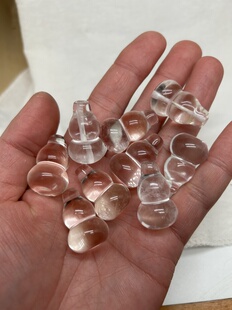 天然白水晶葫芦吊坠水晶葫芦雕刻件挂件福禄寿天然白水晶葫芦摆件