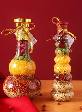 乔迁之喜装饰五谷丰登摆件新房