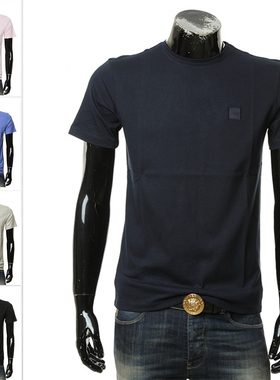 Hugo Boss 橙标 男士时尚休闲简约圆领短袖T恤 50508584 10242631