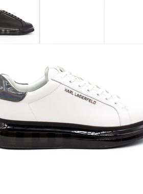 Karl Lagerfeld 卡尔拉格斐男潮牌老佛爷气垫小白鞋休闲鞋KL52625