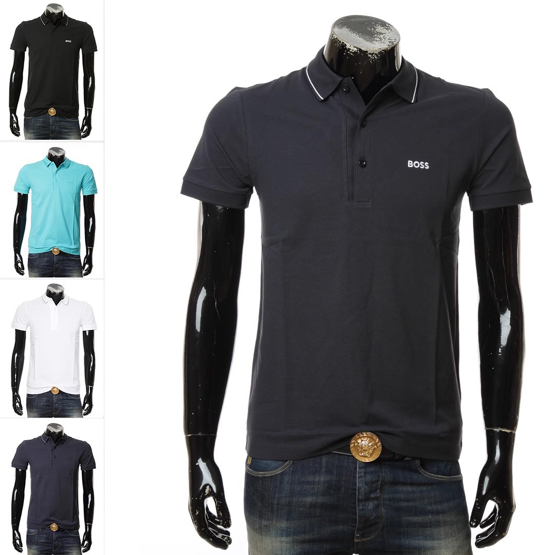 hugo boss 绿标 正品男士休闲纯棉短袖polo衫 50506195 10258215