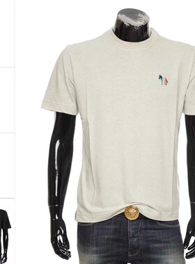 PAUL SMITH PS 保罗史密斯 彩虹刺绣小马短袖T恤M2R-675YE-M22021