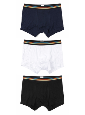 Paul Smith PS 保罗史密斯 男士彩条3件装四角内裤M1A-915-P3PK66