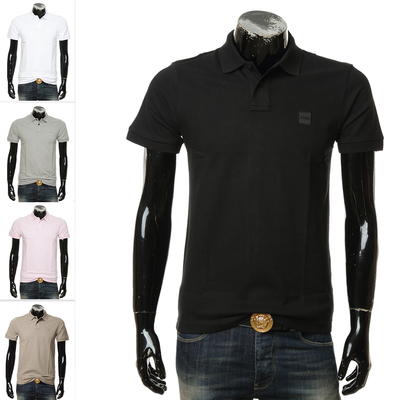 HugoBoss橙标短袖POLO衫男