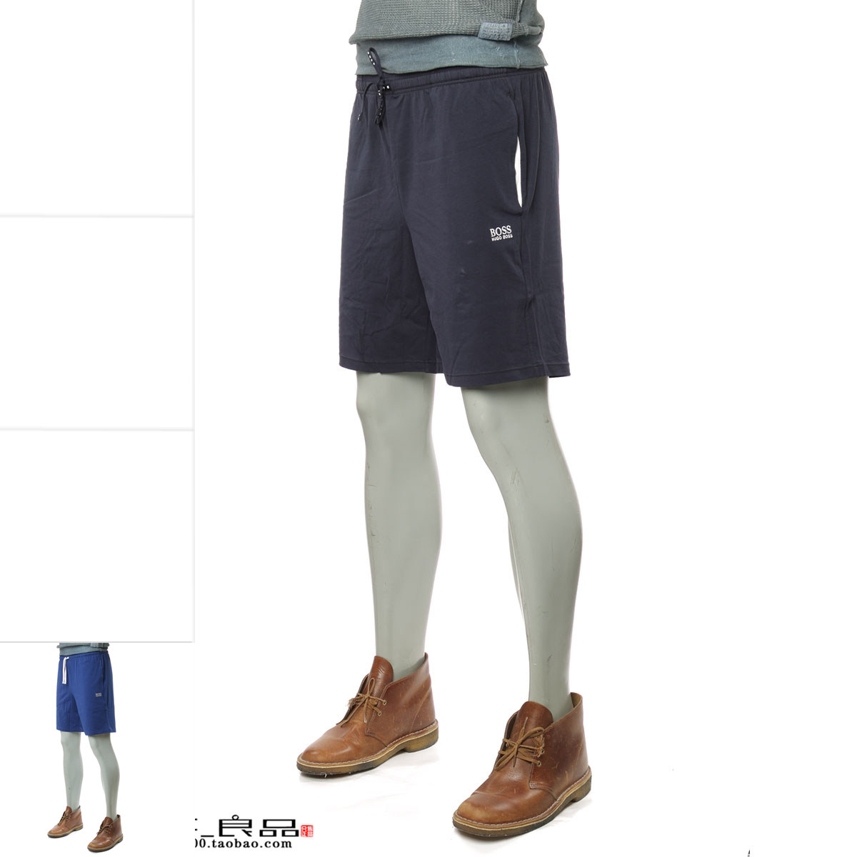 叁仟良品 正品Hugo Boss 黑标 男士休闲裤短裤 50383960 10143871|msdalam kategori Pakaian Lelaki, seluar santai - dari Buy2taobao.com untuk memberikan perkhidmatan ejen Taobao profesional membeli