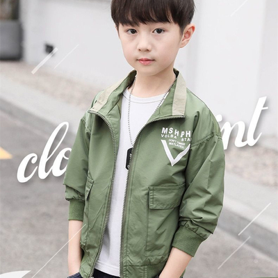 儿童外套透气夹克春装