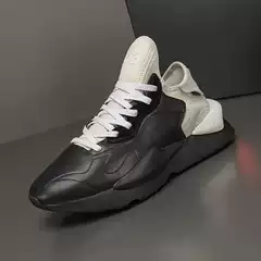 European Station Black Warrior Men's Shoes 2026 Summer New Breathable Couple Sports Casual Shoes Thick-Soled Height-Increasing Dad Shoes