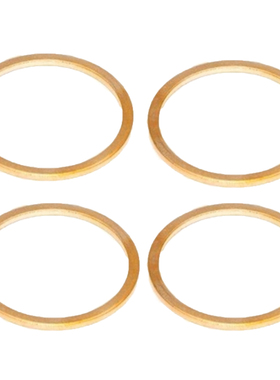 适用川崎 ZR900 Z900RS Ninja1000SX 2023 镀铜排气管垫片