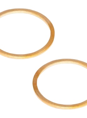 适用川崎 Z650 2020-2023 ZX1002 2020-2023 镀铜排气管垫圈片