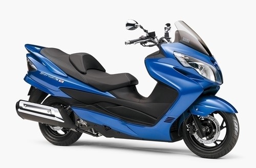 船400天浪400 AN400 Burgman400 Skywave白色低挡风玻璃07-11