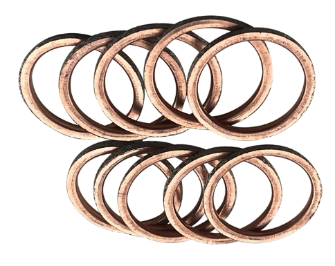 用于雅马哈 YZF750 YZFR1 YZF-R1 YZFR6 YZF-R6 摩托车排气管垫片