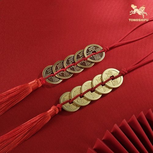 铜师傅《五帝钱》铜钱客厅挂件