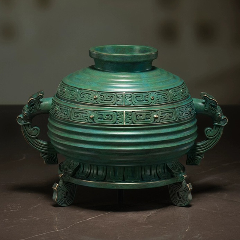 铜师傅文物新生之颂收藏铜艺术品