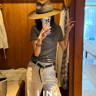 繁花典大牌基础半高领短袖打底衫（含100羊毛）(四色自留)DH17