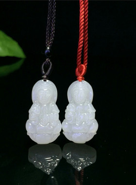 天然玉石项链玉阅珠宝和田玉女