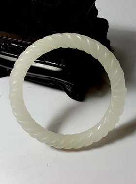 羊脂级阿富汗手链玉镯子