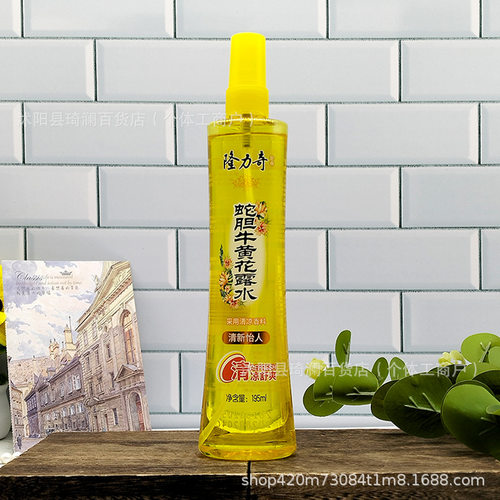 隆力奇蛇胆牛黄花露水195ml蕴含蛇胆牛黄提取物清新爽肤香气宜人