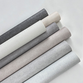 工业风网格纹素色墙纸客厅餐厅包厢养生馆店铺装 修灰色亚麻纹壁纸