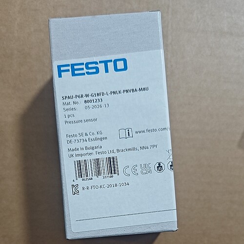 FESTO数显压力表8001233现货
