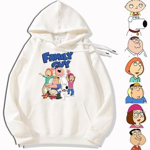 美剧恶搞之家衣服盖酷家族星战周边连帽卫衣男女学生秋冬宽松外套