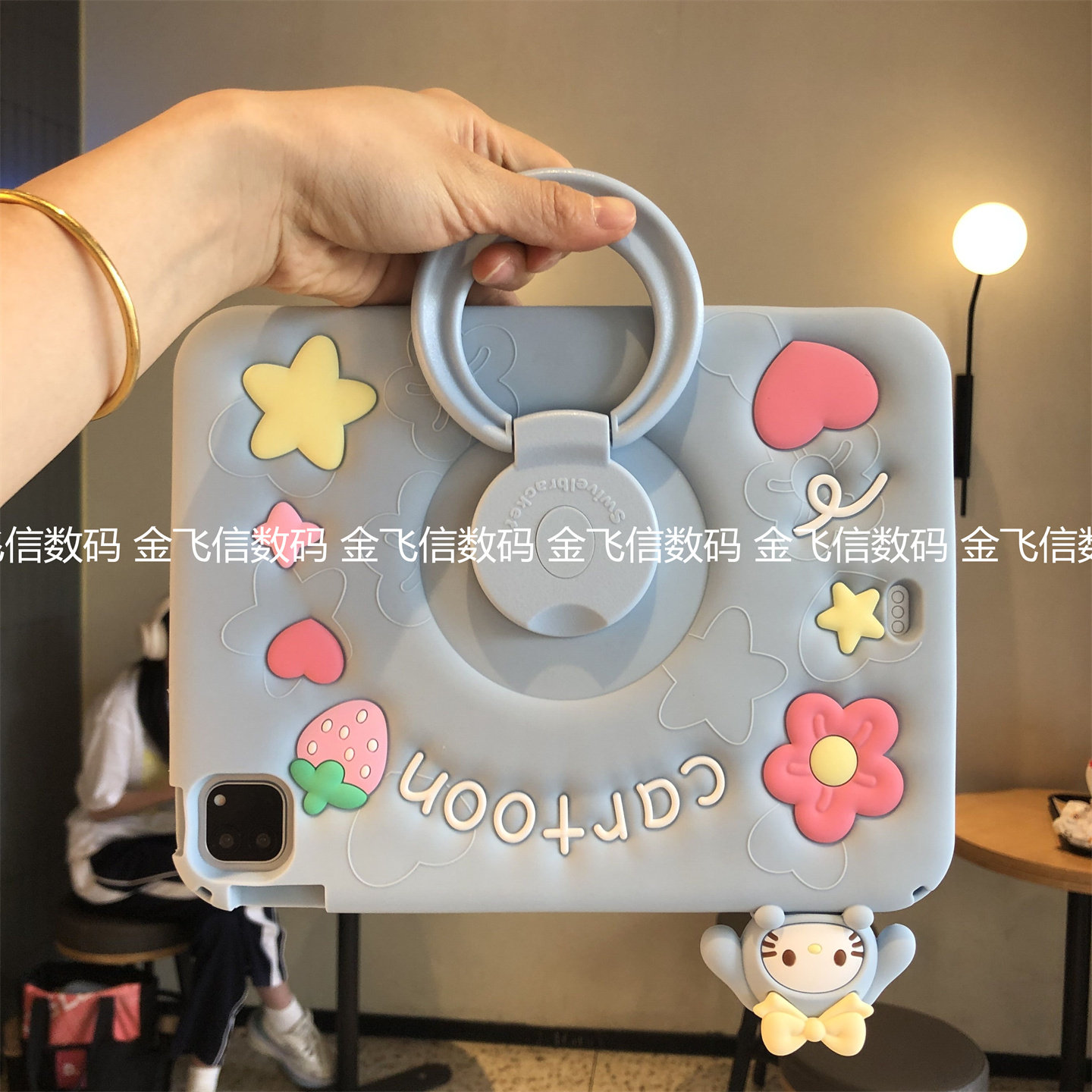 可旋转手提式适用苹果iPad11代硅胶a16软壳ipd7/8/9代保护套Air45全包13寸Pro11防摔10.2寸9.7带笔槽12.9迷你