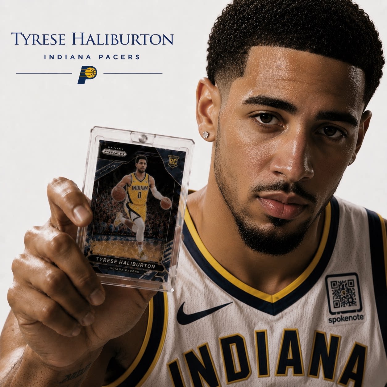 正版篮球球星卡步行者哈利伯顿新秀rc送男生男友礼物NBA限量包邮图片