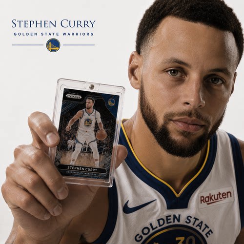 金州勇士史蒂芬库里Stephen Curry三分王正版NBA篮球帕尼尼球星卡