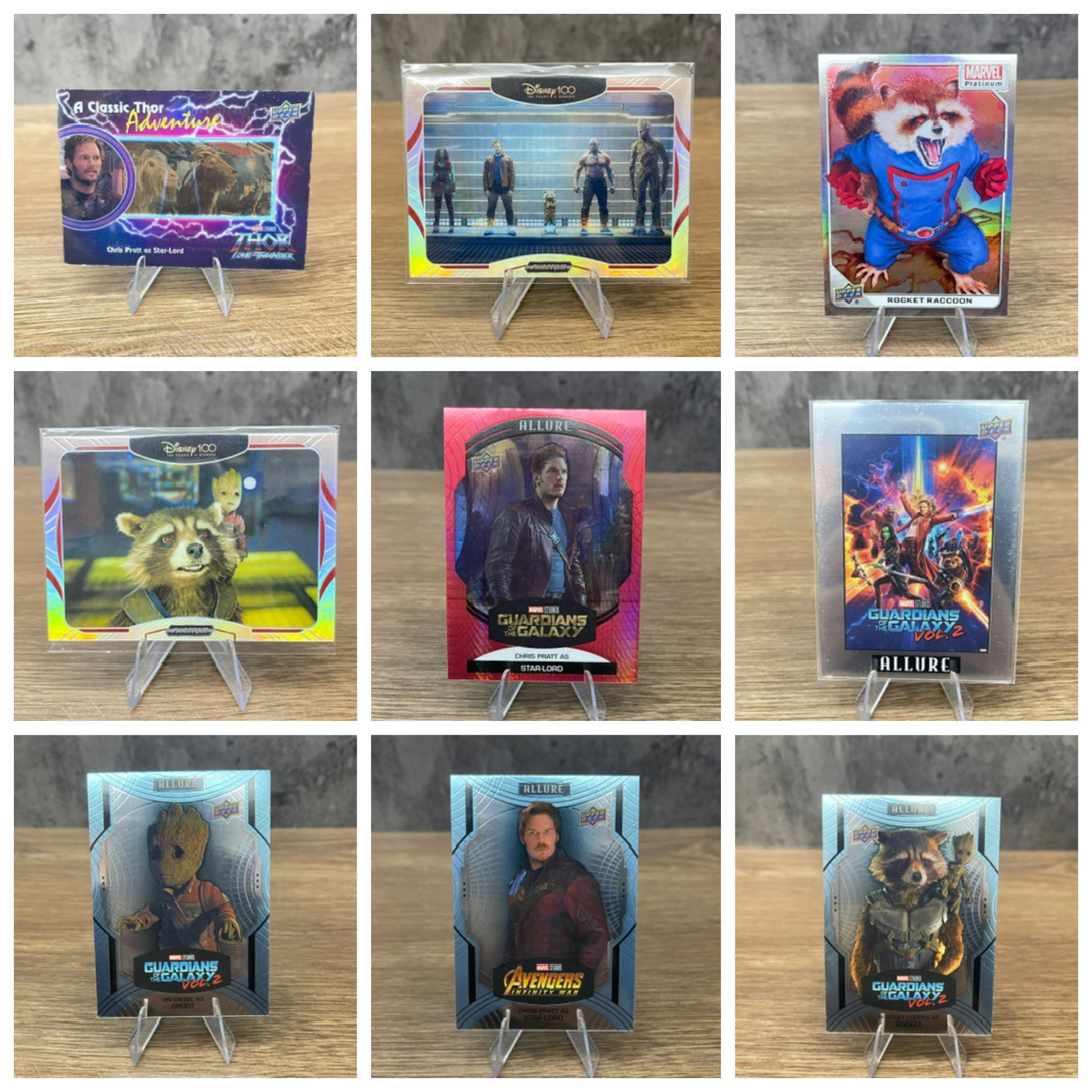 漫威marvel银河护卫队正版卡片卡牌收藏星爵火箭格鲁特卡魔拉包邮