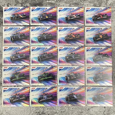 正版F1方程式赛车20张一套全套赛车topps世界冠军周冠宇维斯塔潘