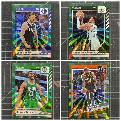 正版NBA球星卡帕尼尼topps折射专区球星MVP东契奇库里詹姆斯包邮