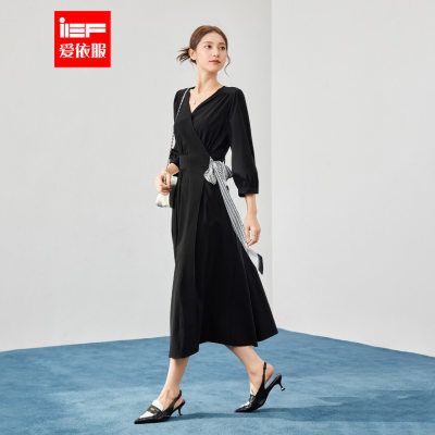 IEF/爱依服连衣裙2025夏秋新款韩