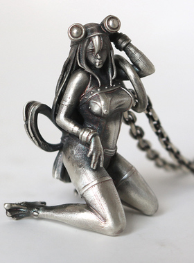 潮男匠艺动漫人物女主暗黑吊坠