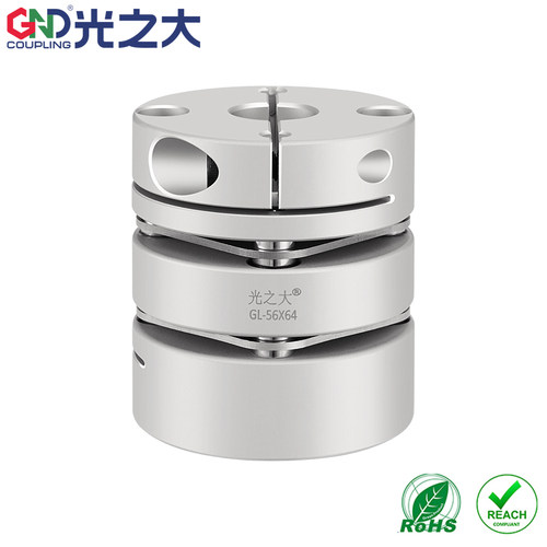 铝合金双膜片联轴器伺服电机滚珠丝杆DEG12高精度弹性连轴器 GL - 封面