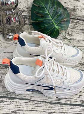 85021钟家时尚百搭平底女鞋夏季新款时尚休闲女士运动老爹鞋