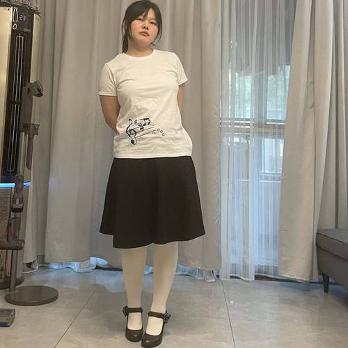 纯棉舒适，音乐印花亮点