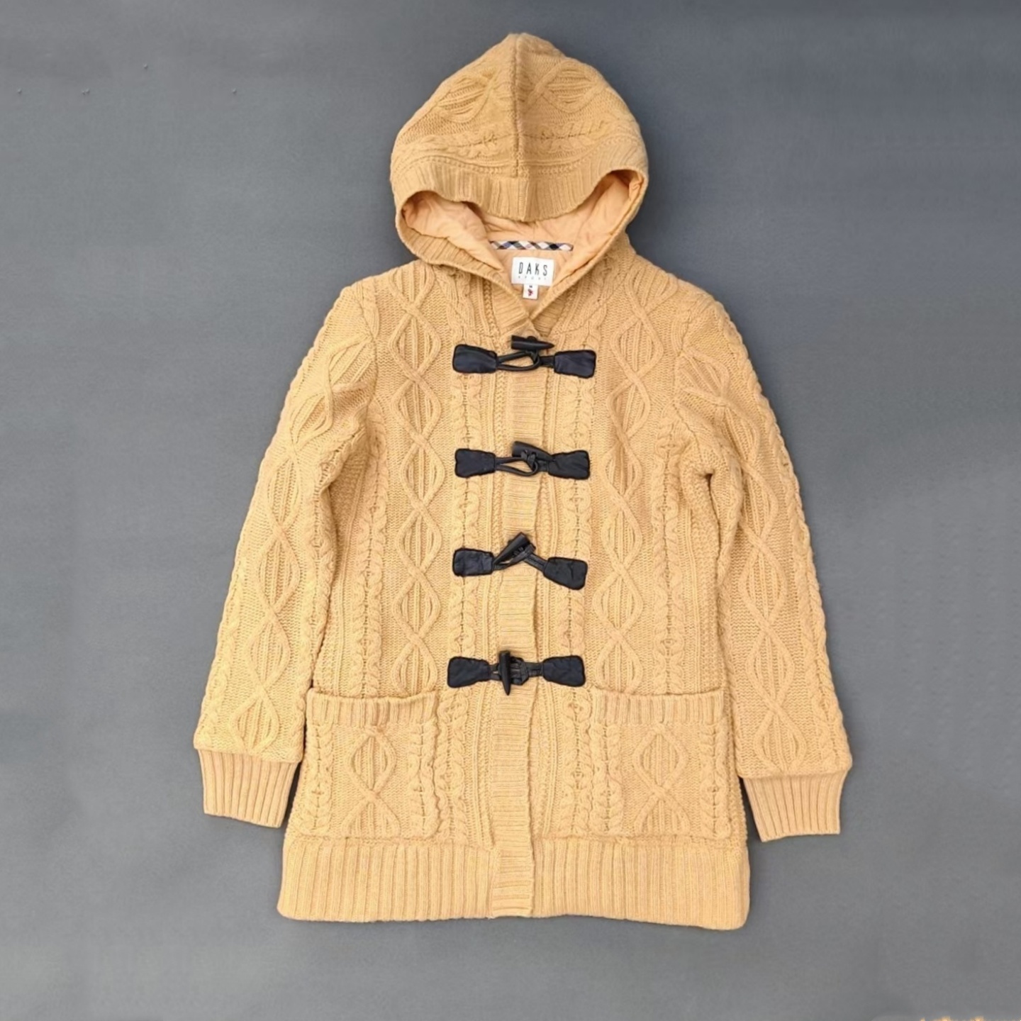 外贸原单出口日本女款秋冬季100%全羊毛保暖外套宽松休闲