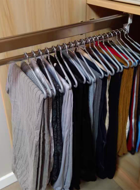 鹅型裤架收纳裤架衣柜内置Z字小z型挂裤子收纳神器整理师专用裤架