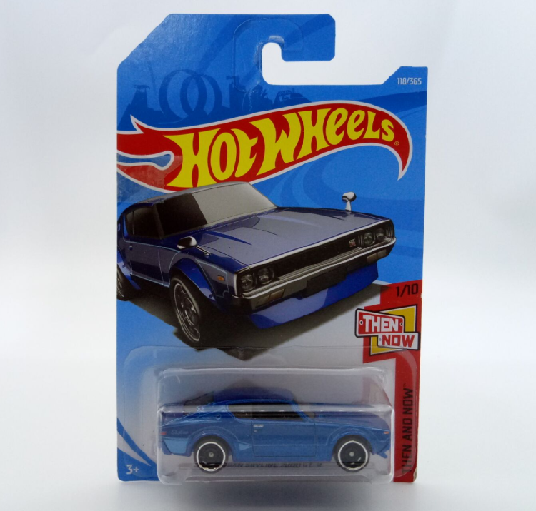 2018Äê¿îHotWheels»ðÀ±Ð¡ÅܳµÐ¡³µÄ£ ÄáÉ£Ìì¼ÊÏß2000GT-R 118