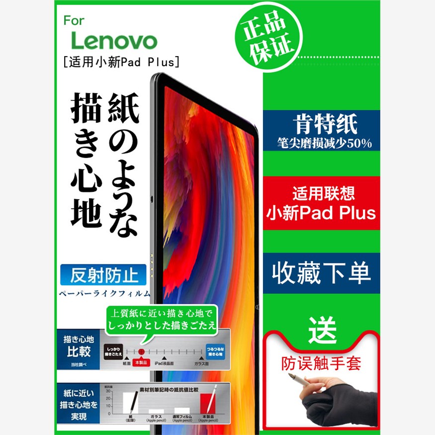适用联想小新Pad纸膜2021