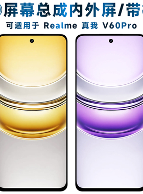 适用真我v60pro屏幕总成带框真我V60Pro触摸realmev60pro液晶RMX3