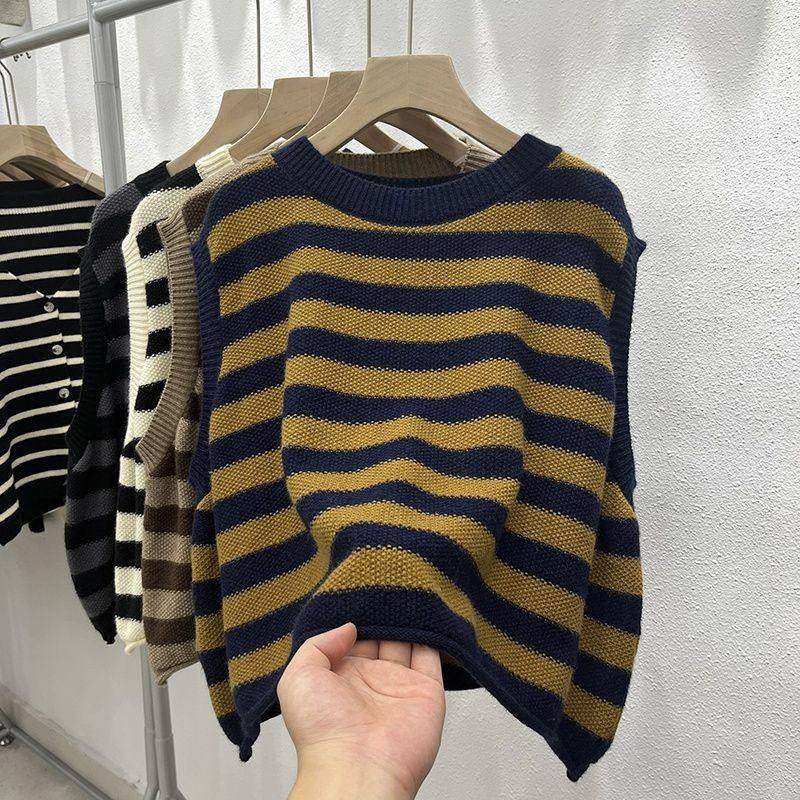 【绵羊绒3根】毛衣背心女